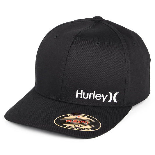 Gorra de béisbol Corp Flexfit de Hurley - Negro