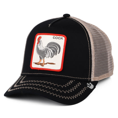 Gorra Trucker Cock de Goorin Bros. - Negro