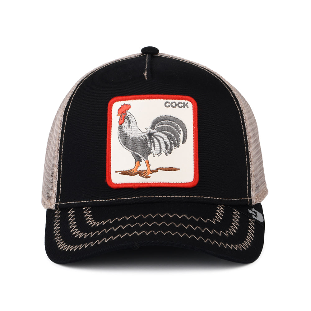 Gorra Trucker Cock de Goorin Bros. - Negro