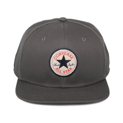 Gorra Snapback Core de sarga de algodón de Converse - Antracita