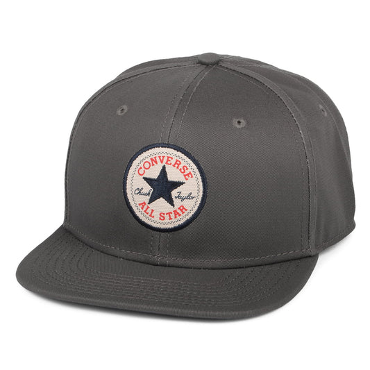 Gorra Snapback Core de sarga de algodón de Converse - Antracita