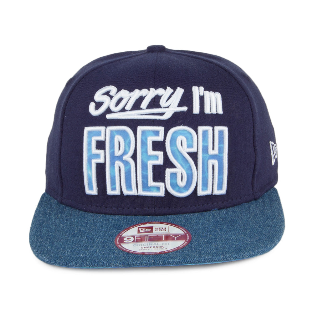 Gorra Snapback Sorry Im Fresh - Fresh Infill de New Era - Azul Marino - Azul