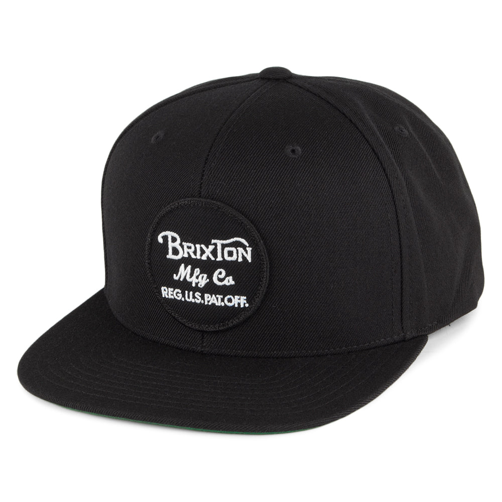Gorra Wheeler de Brixton - Negro