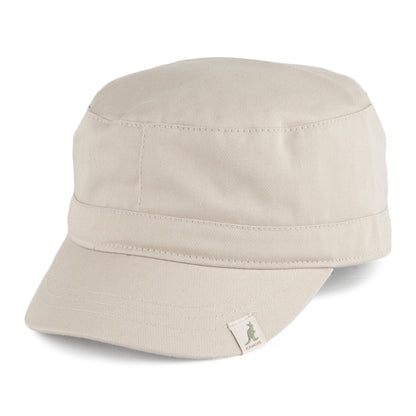 Gorra militar de algodón de Kangol - Beige