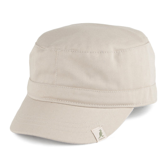 Gorra militar de algodón de Kangol - Beige