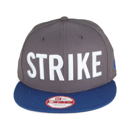 Gorra Snapback 9FIFTY Strike Base Slogan de New Era - Gris-Azul