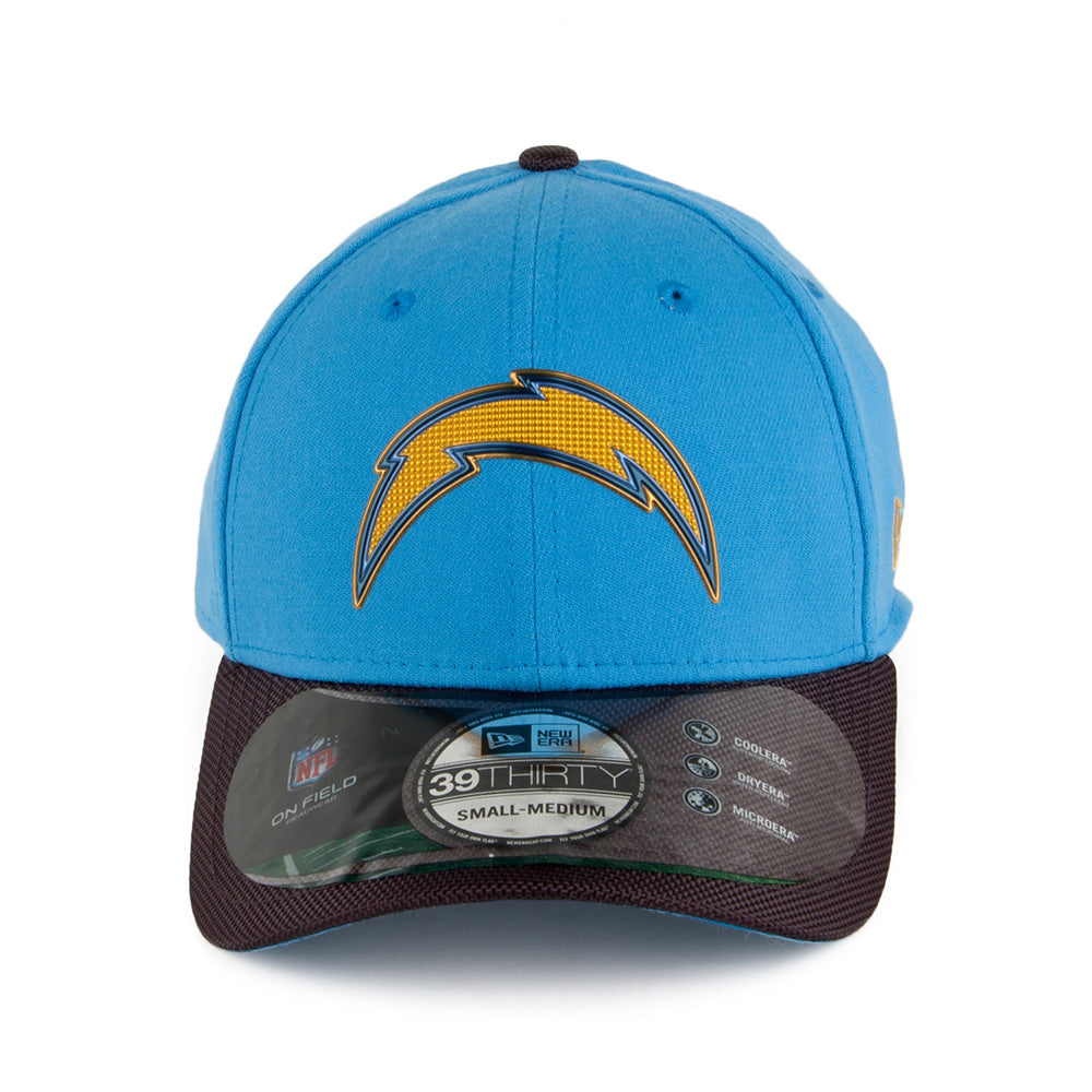 Gorra de béisbol 39THIRTY NFL Gold L.A.Chargers de New Era-Azul-Gris