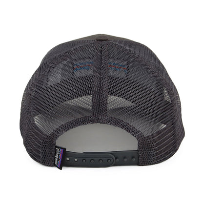 Gorra Trucker P-6 Logo de algodón orgánico de Patagonia - Gris
