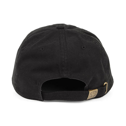 Gorra de béisbol Cooper Hill de lona de algodón de Timberland - Negro