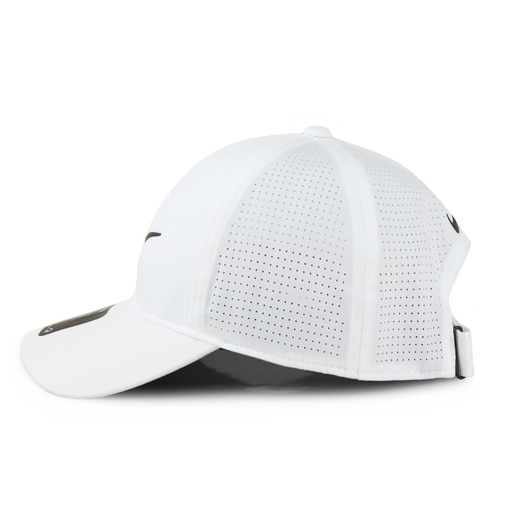Gorra de béisbol mujer perforada de Nike Golf - Blanco