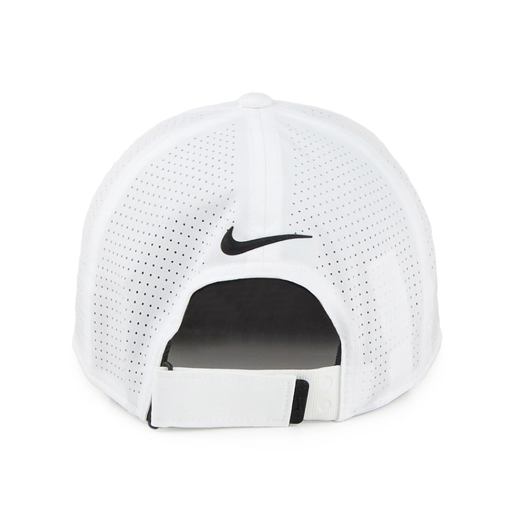 Gorra de béisbol mujer perforada de Nike Golf - Blanco