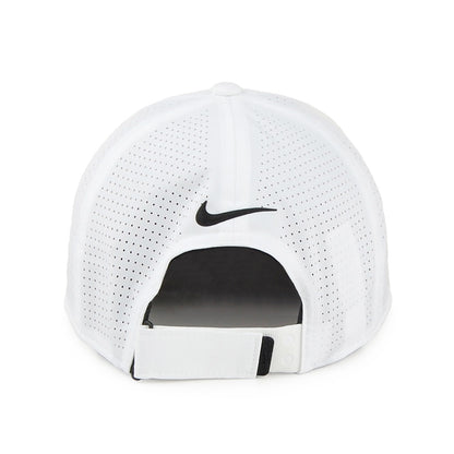 Gorra de béisbol mujer perforada de Nike Golf - Blanco