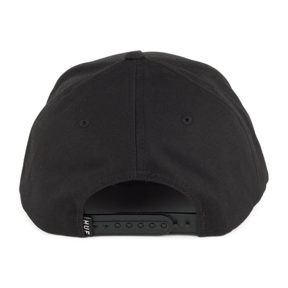 Gorra Snapback Box Logo de HUF - Negro