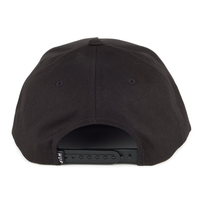 Gorra Snapback Triple Triangle de HUF - Negro