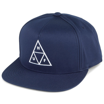 Gorra Snapback Triple Triangle de HUF - Azul Marino