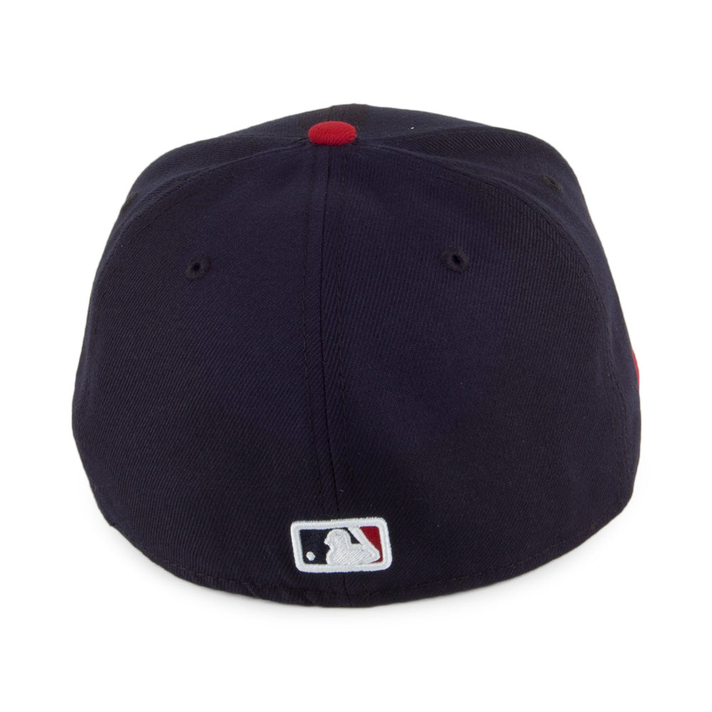 Gorra de béisbol 59FIFTY On Field Cleveland Indians de New Era - Azul-Rojo