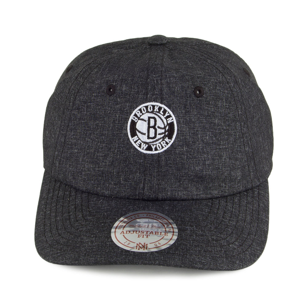 Gorra de béisbol Melange Brooklyn Nets de Mitchell & Ness - Antracita