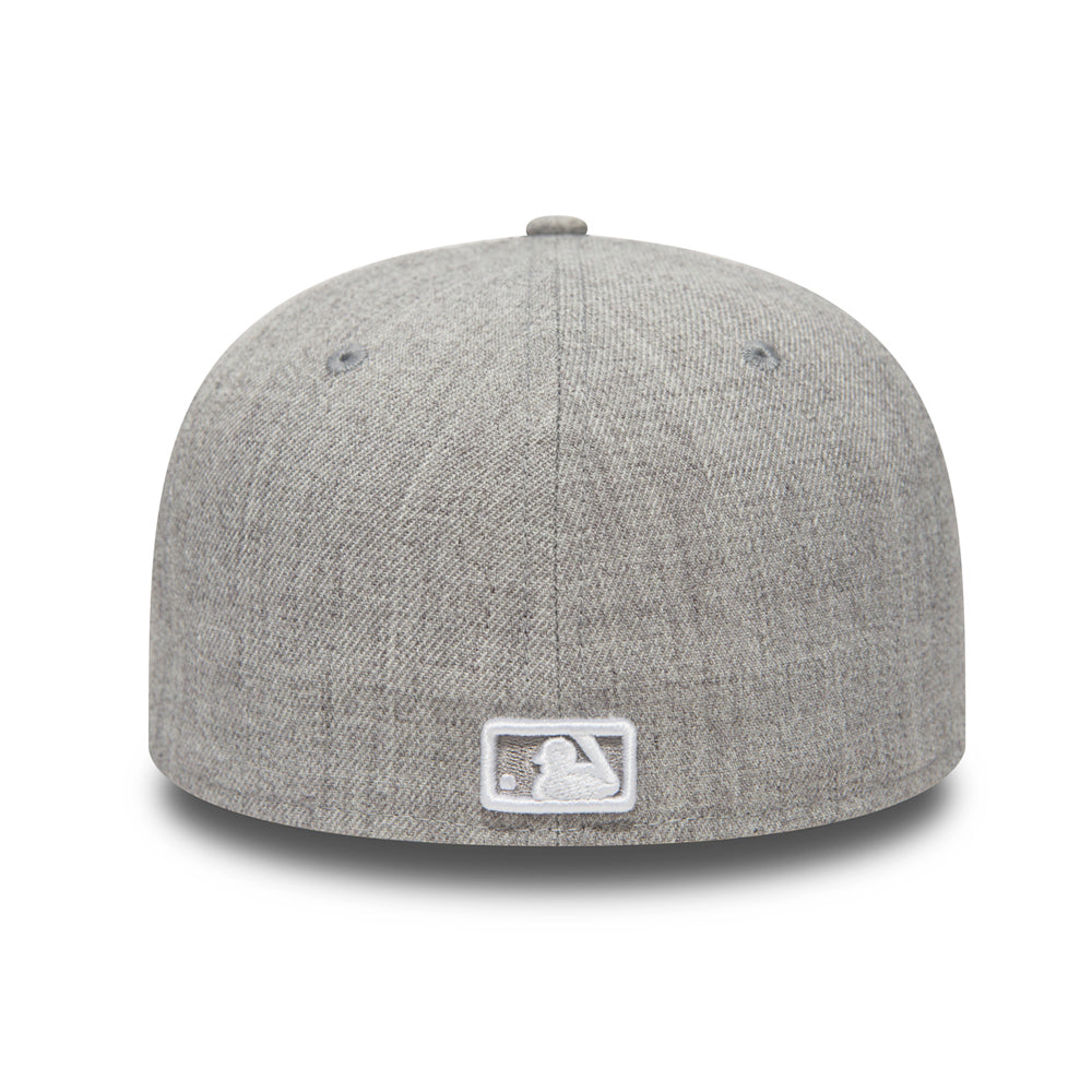 Gorra de béisbol 59FIFTY MLB League Essential New York Yankees de New Era - Gris Jaspeado