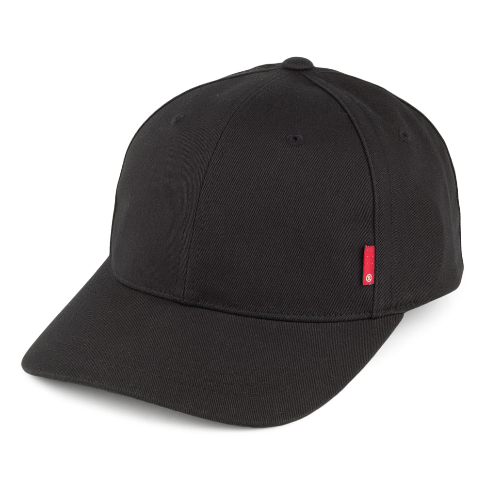 Gorra béisbol Classic Twill etiqueta roja Levi's - Negro y Blanco
