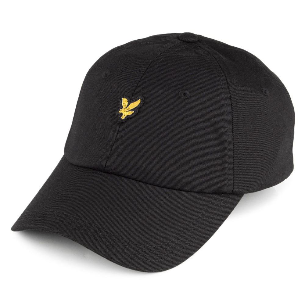 Gorra de béisbol Vintage de Lyle & Scott - Negro