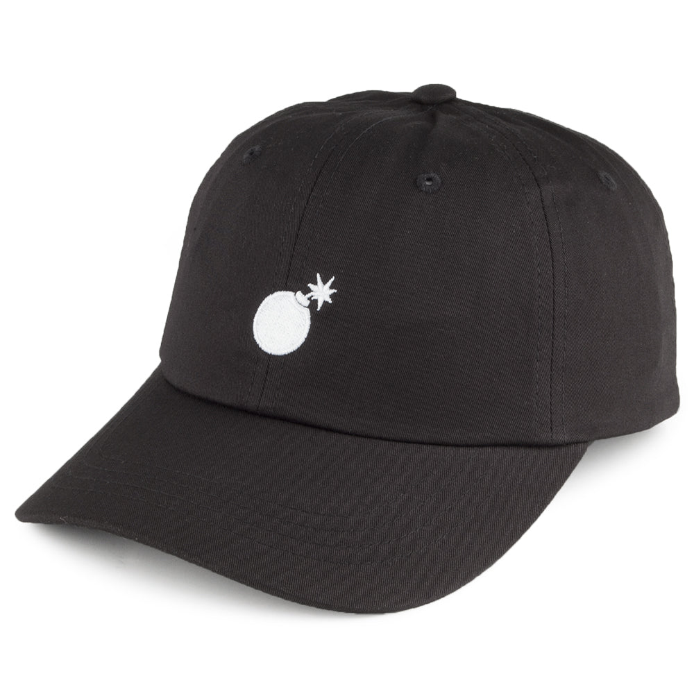 Gorra Solid Bomb de The Hundreds - Negro-Blanco