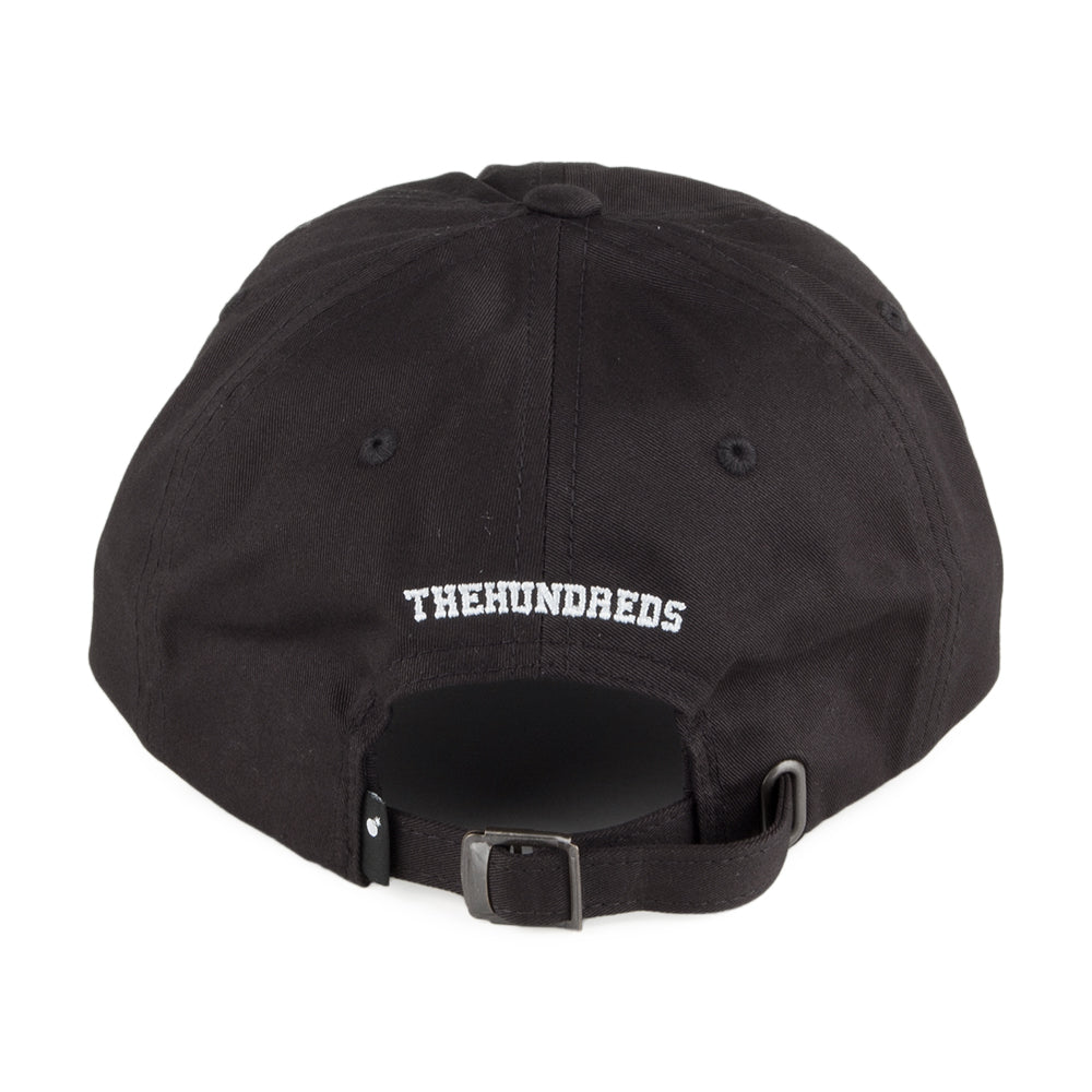 Gorra Solid Bomb de The Hundreds - Negro-Blanco