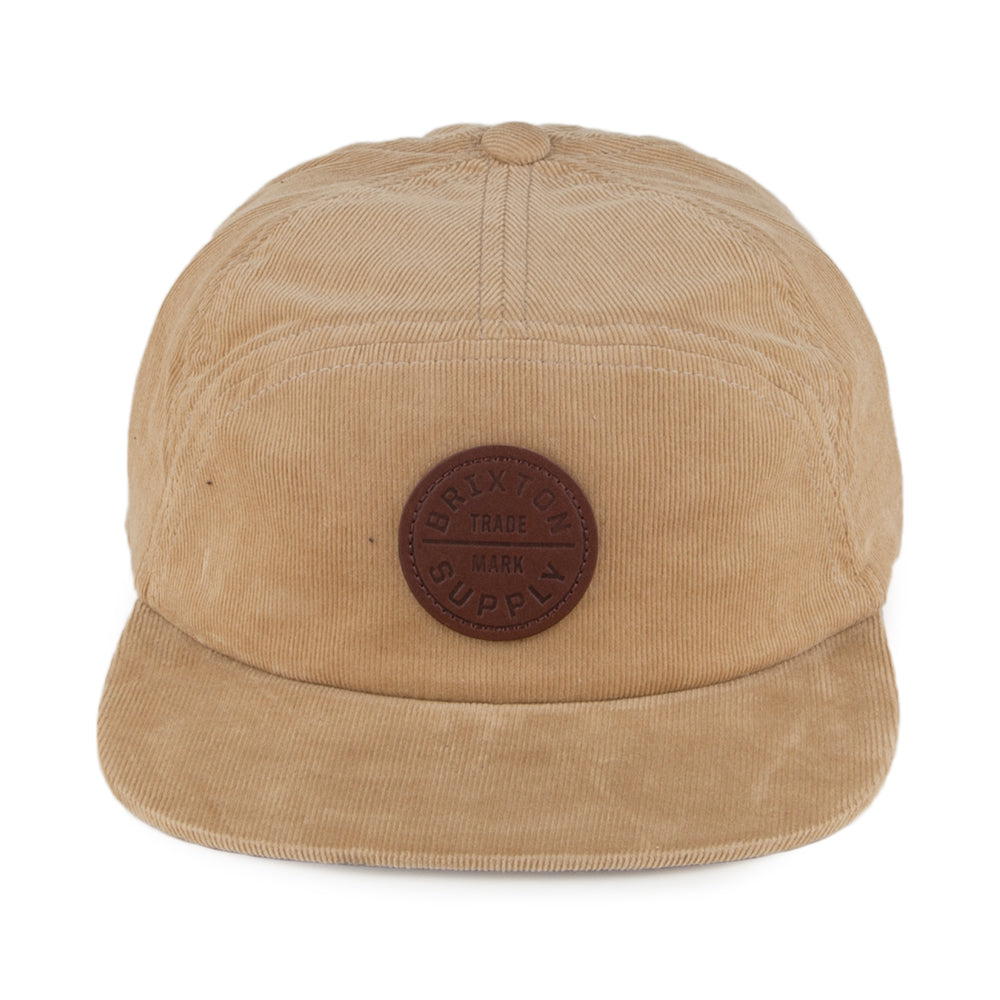 Gorra de béisbol Oath de 7 paneles de Brixton - Kaki