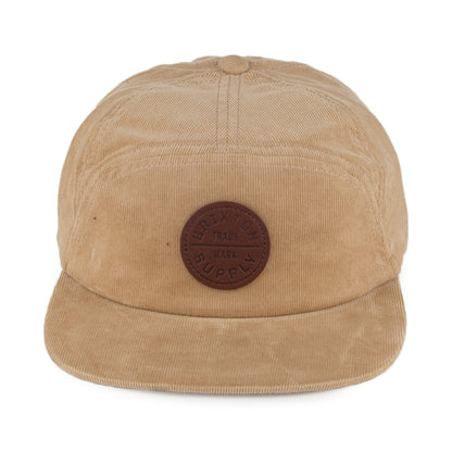 Gorra de béisbol Oath de 7 paneles de Brixton - Kaki