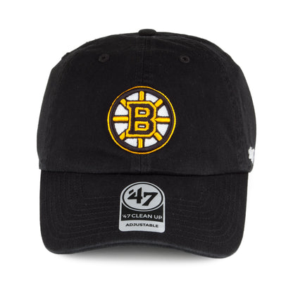 Gorra de béisbol NHL Clean Up Boston Bruins de 47 Brand - Negro