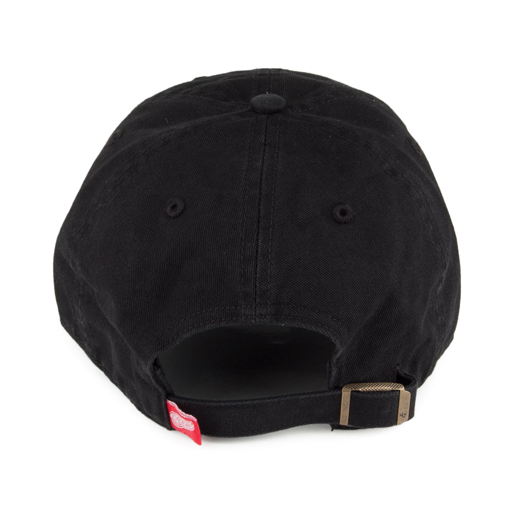 Gorra de béisbol Clean Up Detroit Red Wings de 47 Brand - Negro