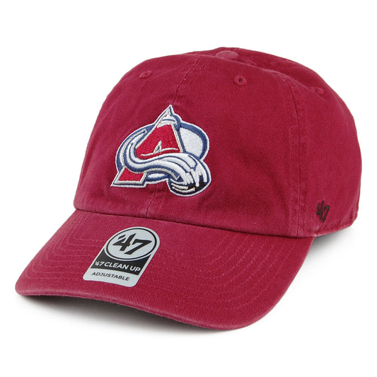Gorra de béisbol Clean Up Colorado Avalanche de 47 Brand - Rojo Cardenal