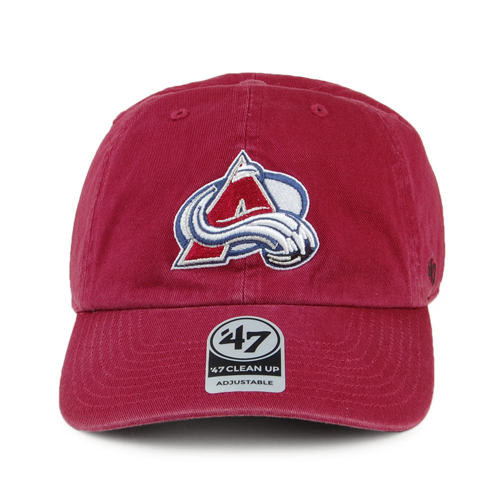 Gorra de béisbol Clean Up Colorado Avalanche de 47 Brand - Rojo Cardenal