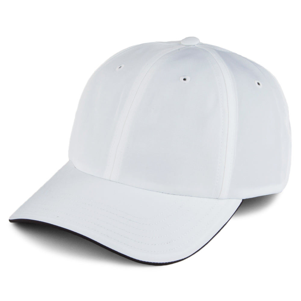 Gorra de béisbol 6 Panel Performance Poly de Adidas - Blanco
