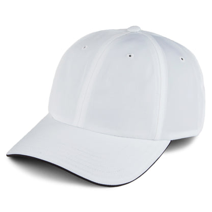 Gorra de béisbol 6 Panel Performance Poly de Adidas - Blanco