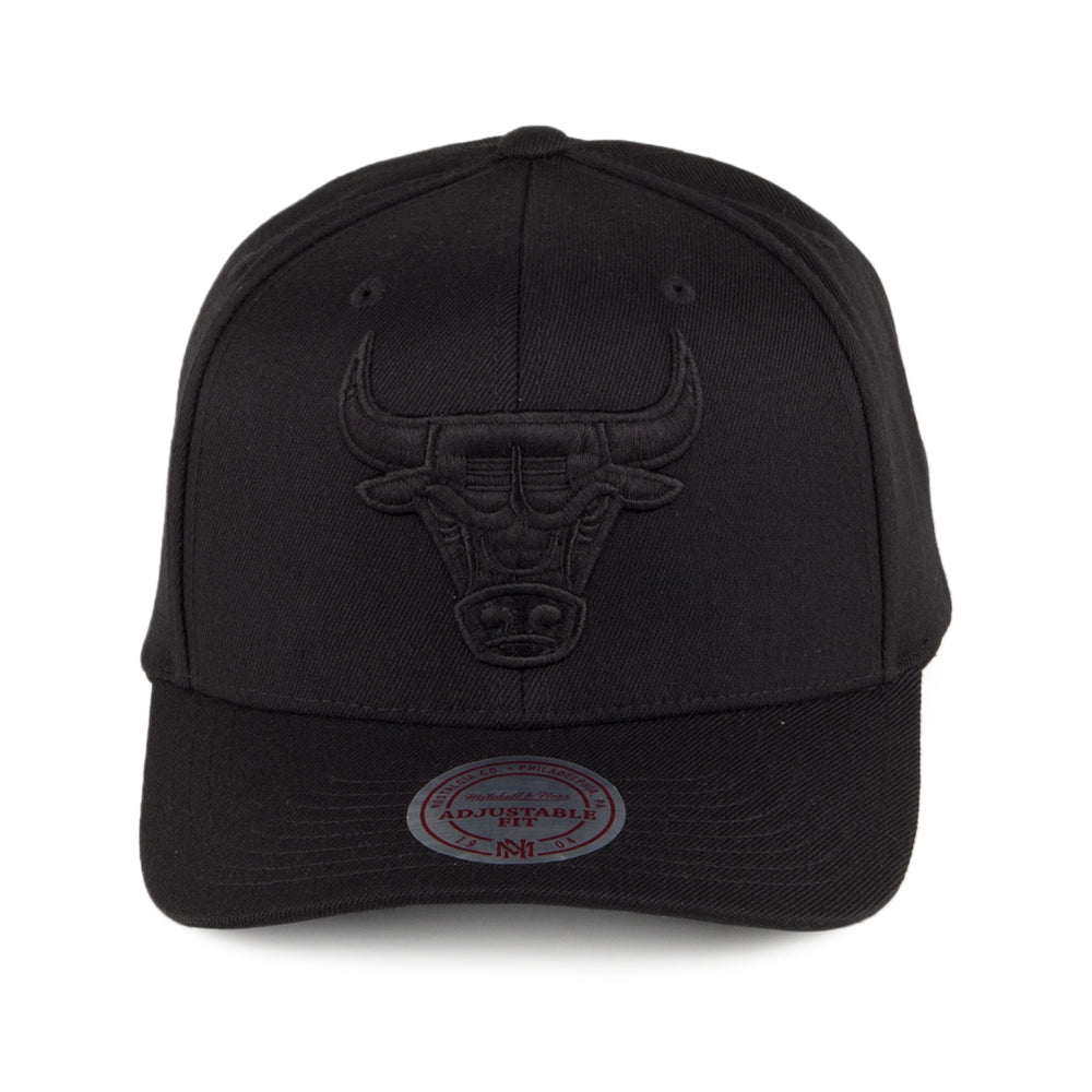 Gorra de béisbol 110 Tonal Logo Chicago Bulls Mitchell & Ness-Negro