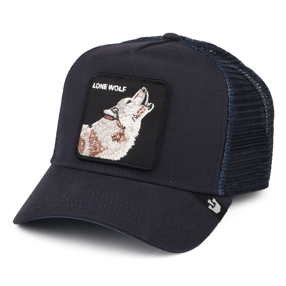 Gorra Trucker Lone Wolf de Goorin Bros. - Azul Marino