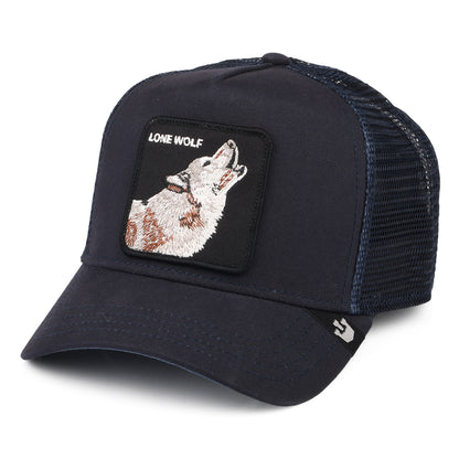 Gorra Trucker Lone Wolf de Goorin Bros. - Azul Marino