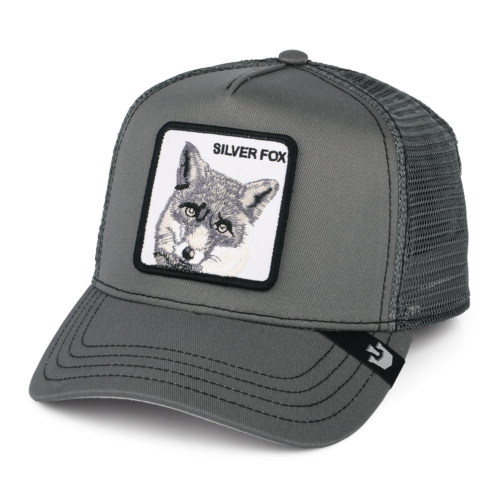 Gorra Trucker Silver Fox de Goorin - Gris