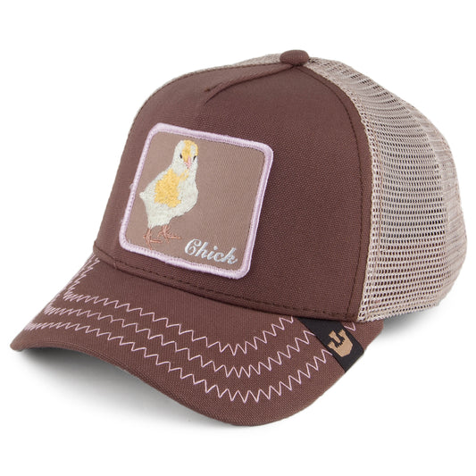 Gorra Trucker Chicky Boom de Goorin Bros. - Marrón