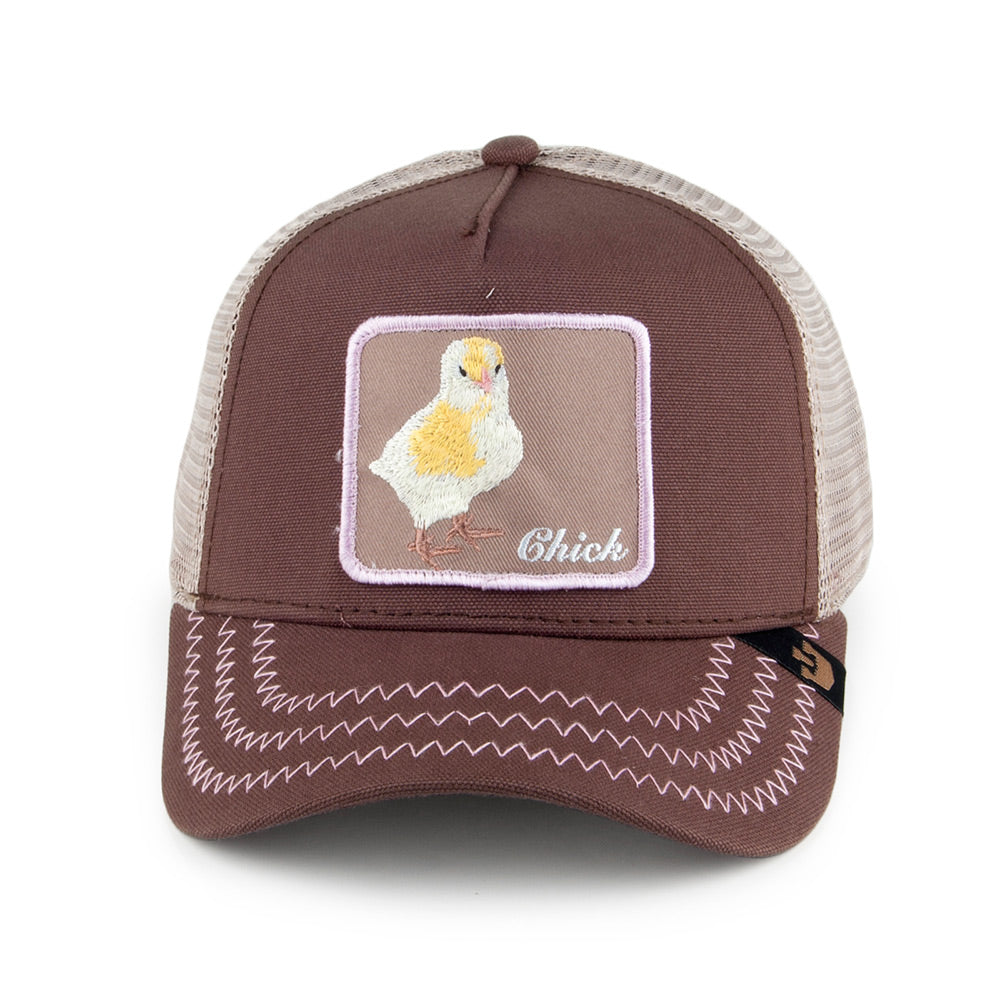 Gorra Trucker Chicky Boom de Goorin Bros. - Marrón