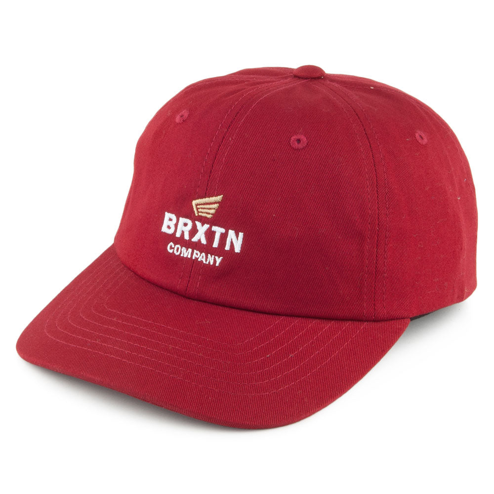 Gorra de béisbol Peabody de Brixton - Rojo