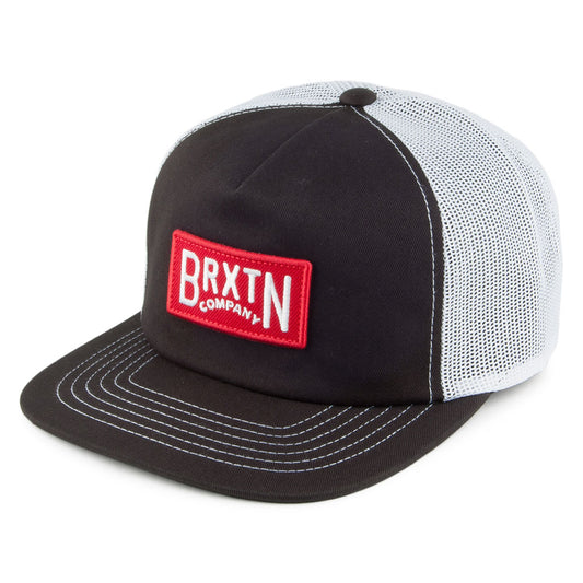 Gorra Trucker Langley de Brixton - Negro