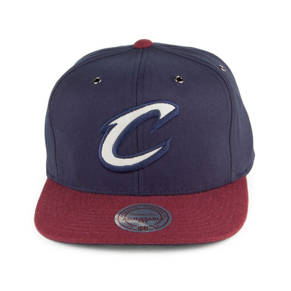 Gorra Snapback Terrain Cleveland Cavaliers Mitchell & Ness-Azul Marino-Burdeos