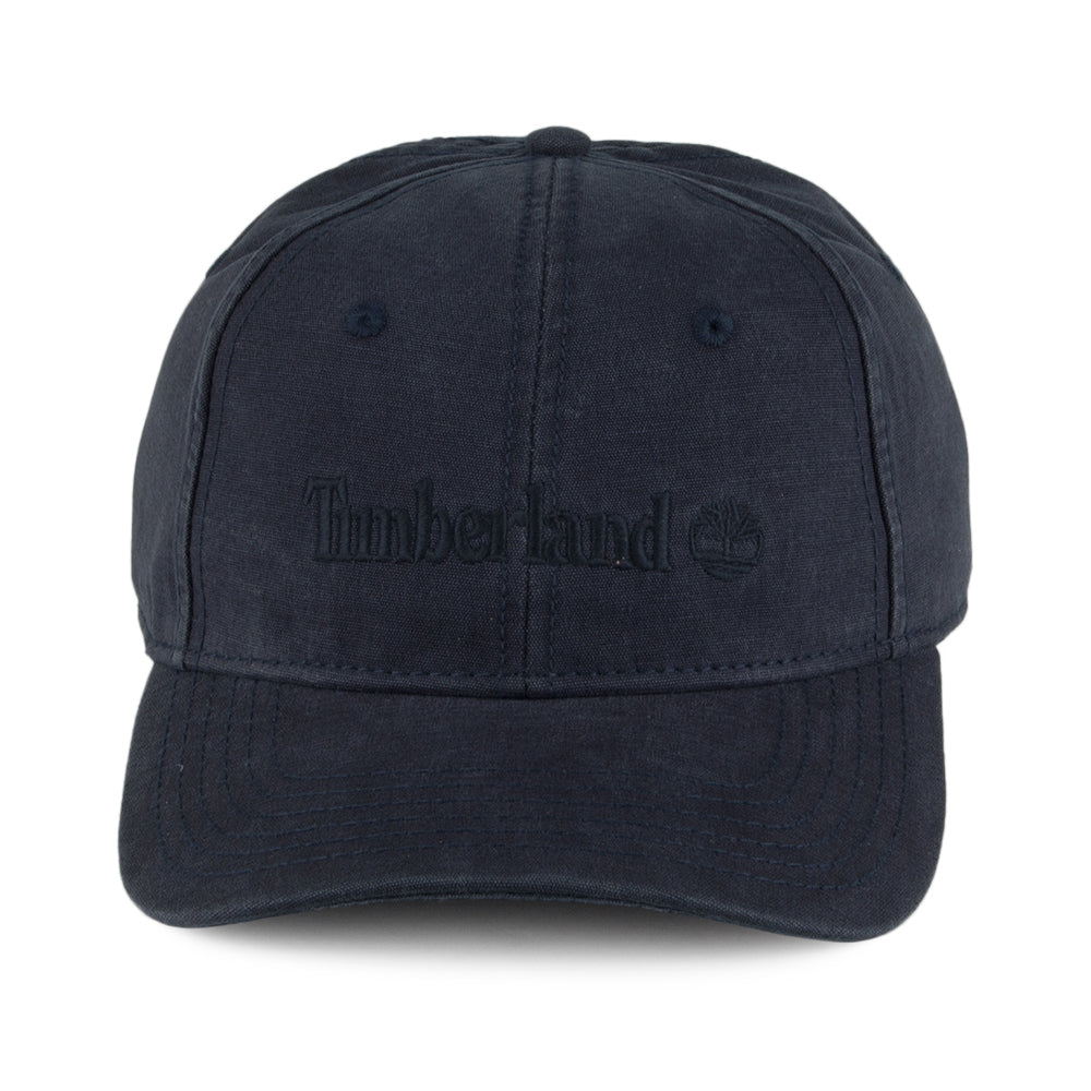 Gorra de béisbol bordada de Timberland - Logo Azul Marino