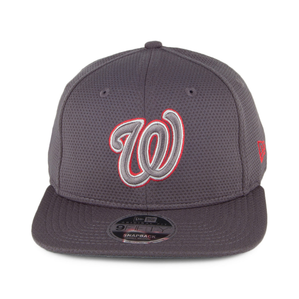 Gorra Snapback 9FIFTY Tone Tech Redux Washington Nationals de New Era - Grafito