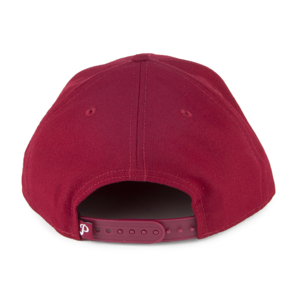 Gorra béisbol Snapback 9FIFTY MLB Script Philadelphia Phillies New Era-Cardenal