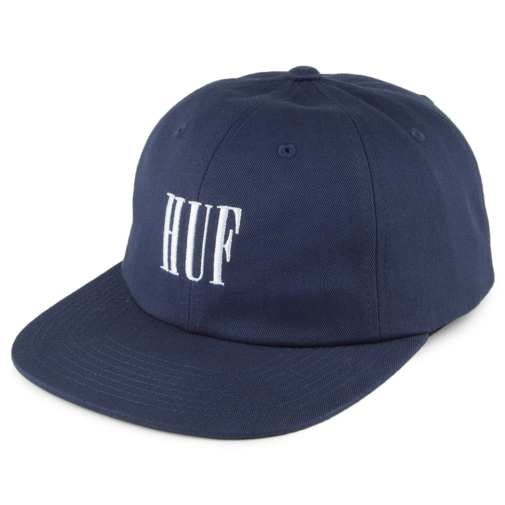 Gorra Marka 6 paneles de HUF - Azul Marino