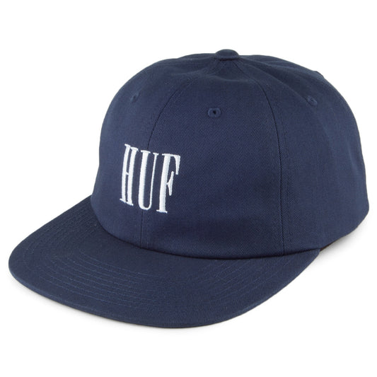 Gorra Marka 6 paneles de HUF - Azul Marino