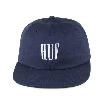 Gorra Marka 6 paneles de HUF - Azul Marino