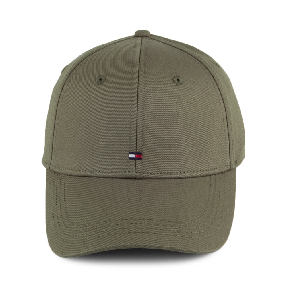 Gorra de béisbol clásica de Tommy Hilfiger - Oliva